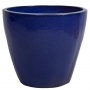 Vaso de Cerâmica Azul Yara 27x25cm