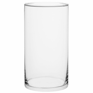 Vaso de Vidro Industrializado Polonês 16x29cm