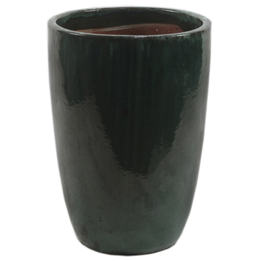 Vaso de Cerâmica Artesanal Verde Liv 35x51cm