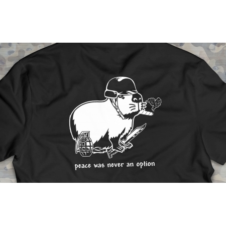 Camiseta Capybara Preta - Vitor 9mm