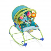 Cadeira De Descanso Bouncer Sunshine Baby Azul Safety