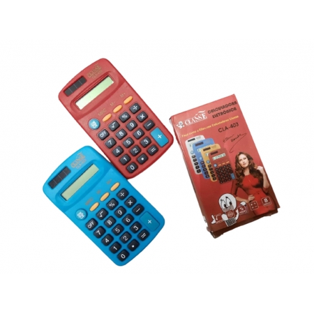 Calculadora De Bolso Colors 8 Dígitos Classe Cla-402c
