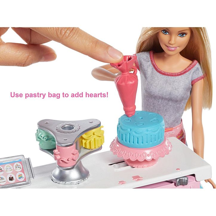 Boneca Barbie Chef De Decoração Para Bolos GFP59 Mattel