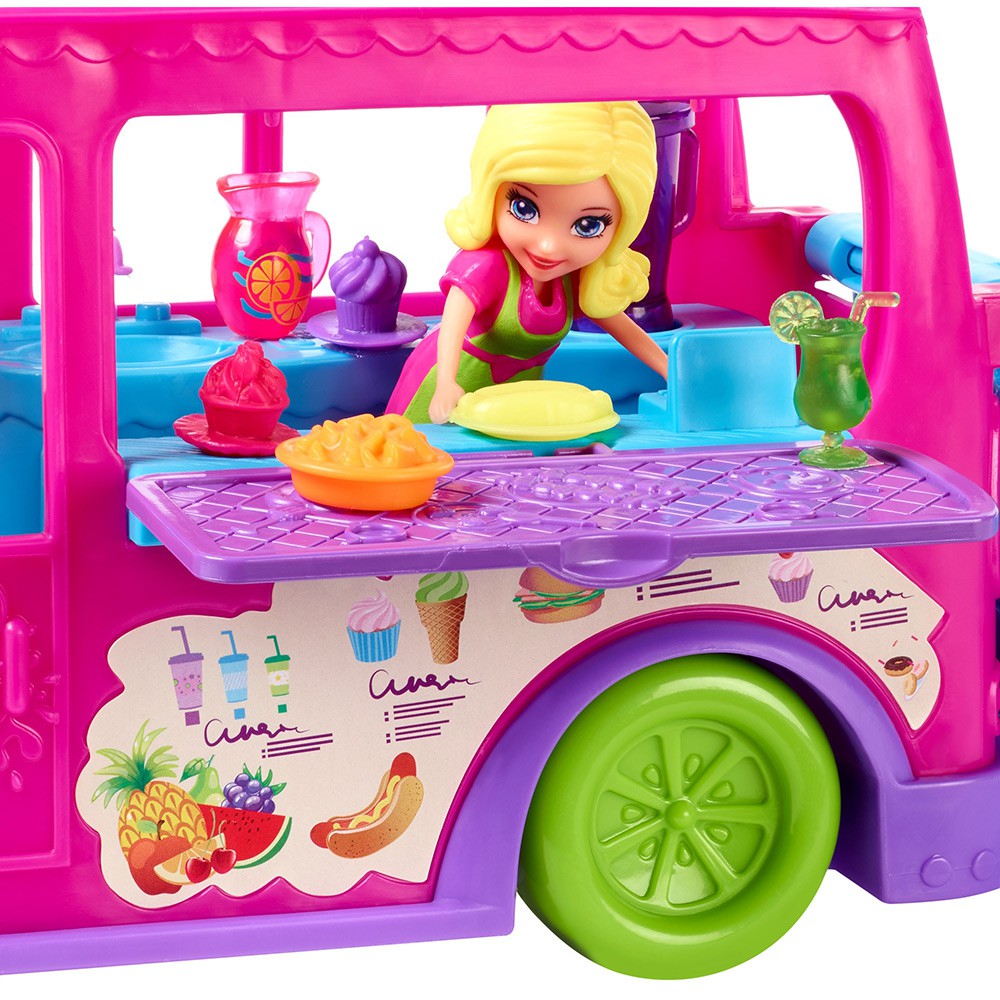 Polly Pocket Food Truck Divertido FPH98 Mattel