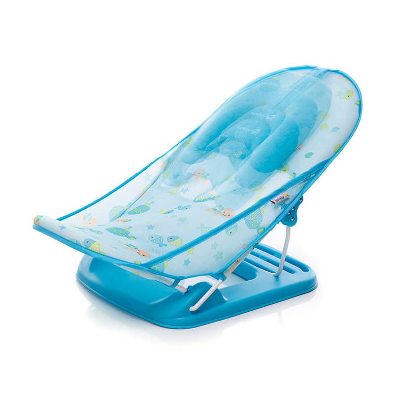 Suporte Para Banho Baby Shower Azul Safety