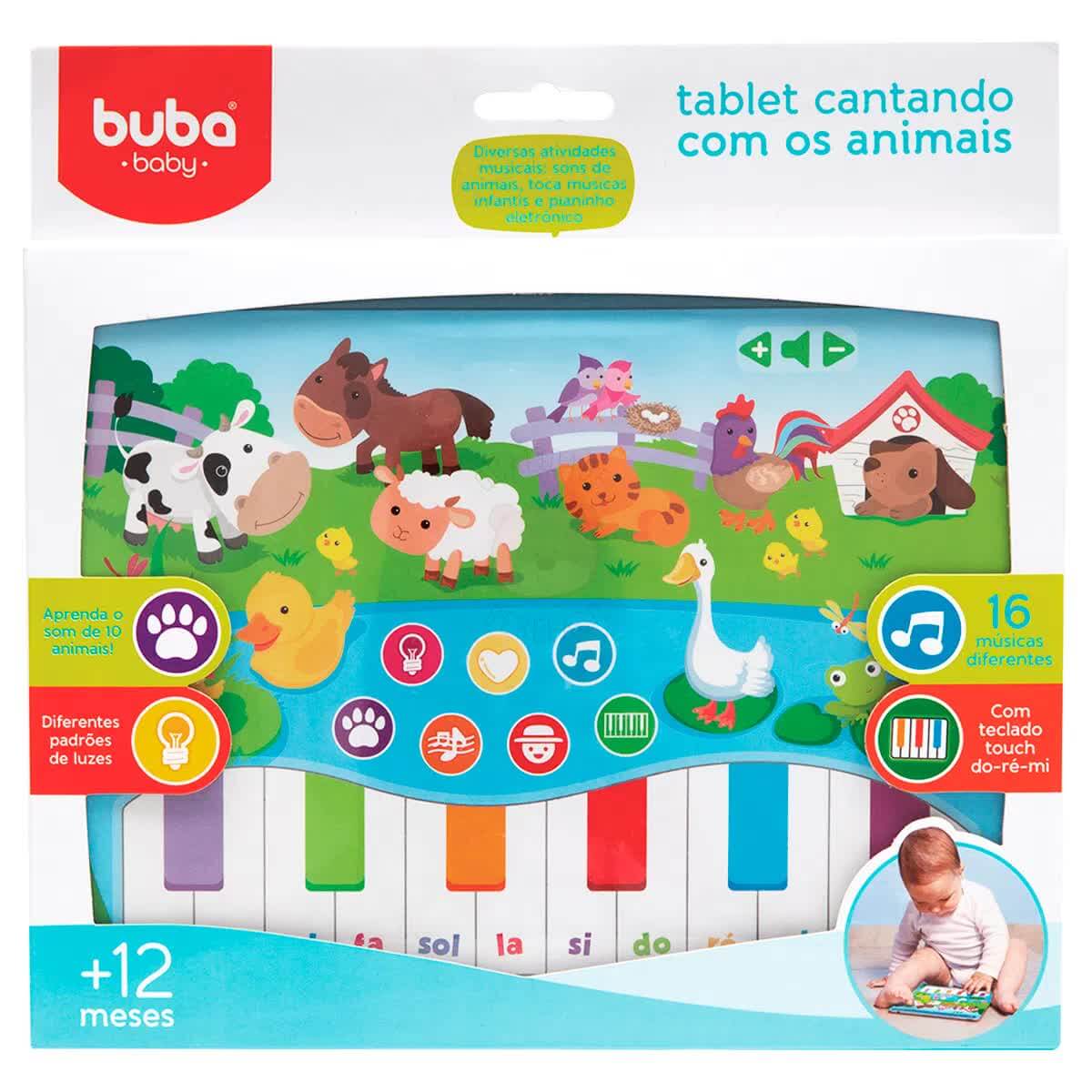 Tablet Infantil Cantando Com Os Animais 8512 Buba