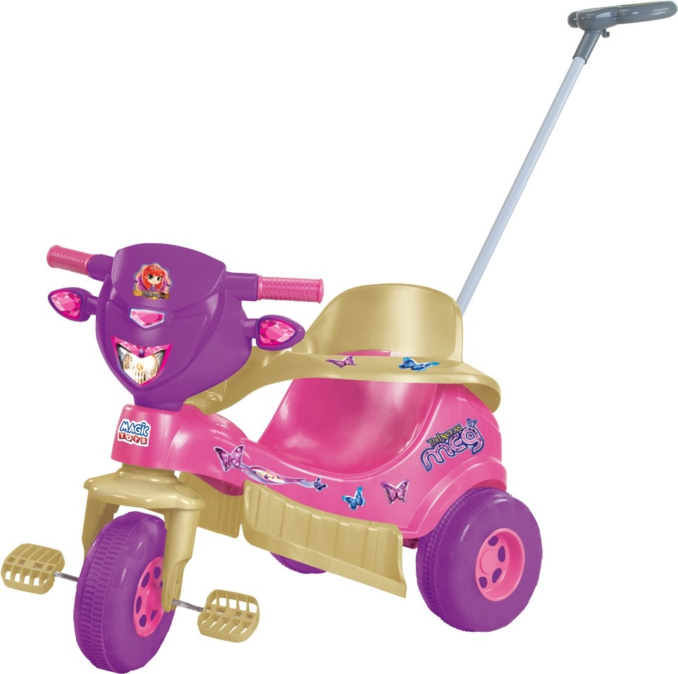 Triciclo Tico Tico Velo Toys Princess Meg 3726C Magic Toys