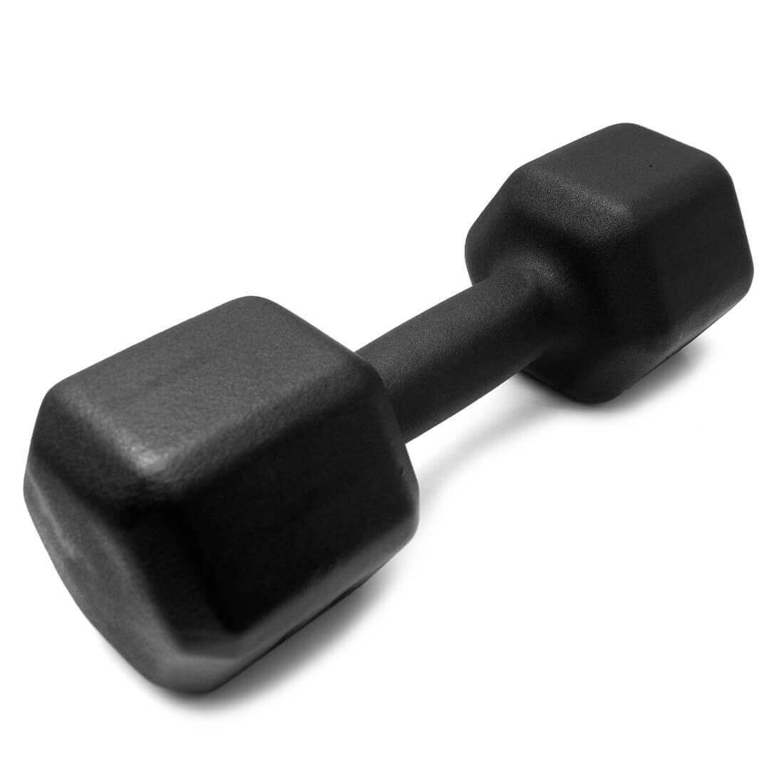 Dumbbell - Halter Sextavado de Ferro Com Revestimento Emborrachado 22,5 kg - Rae Fitness