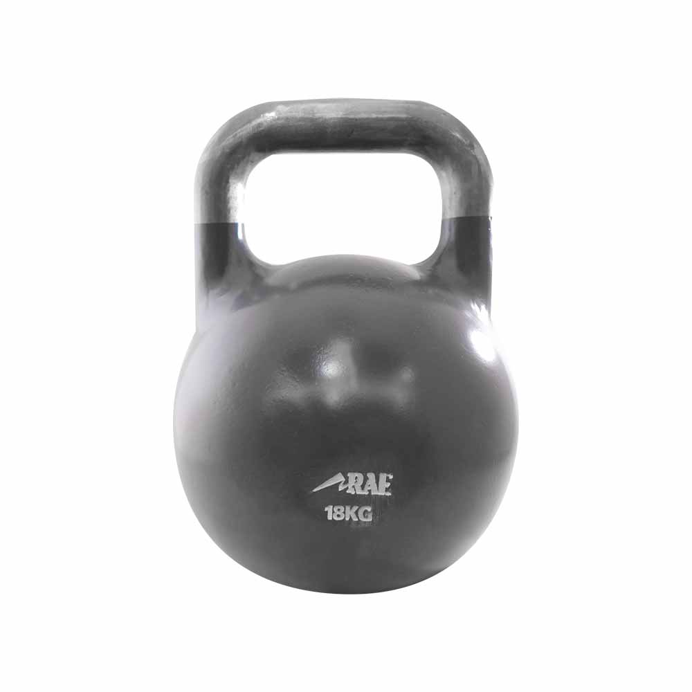 Kettlebell de Competição de Ferro Colorido para Treinamento Funcional 18 kg - Rae Fitness