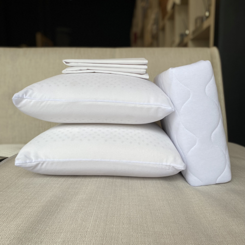 Kit Travesseiro Duoflex Nasa Alto 50x70x17 + Protetor Impermeável de Colchão Casal + Capa Impermeável de Travesseiro