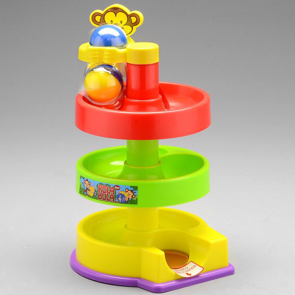 Brinquedo Musical Torre Rola Bola