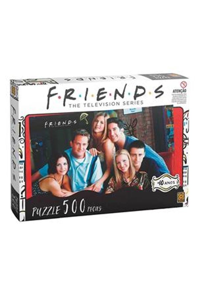 Quebra Cabeça - 500 Peças  Séries de Televisão Friends
