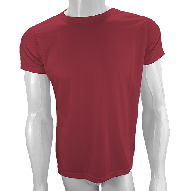 Camisa Poliéster Vermelha para sublimar - PBF GRAFICA E TEXTIL LTDA