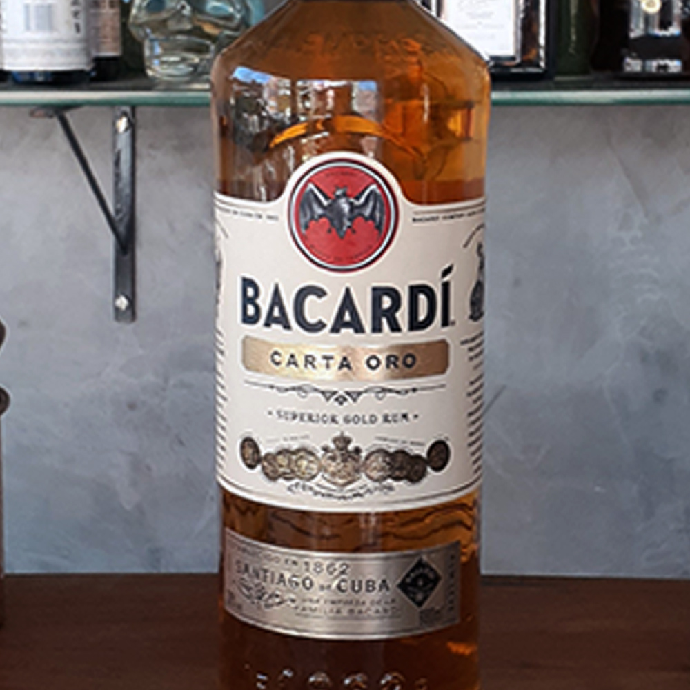 Rum - Bacardi - Carta Ouro - 980 ml  - DRUNK DOG DELIVERY