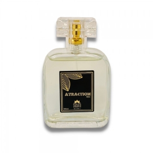 ATRACTION Perfume Masculino Sacratu EDP 100 ML Inspiração Olfativa Armani Code Eau The Nuit