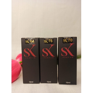 Kit com 3 perfumes femininos 15 ML - SK 44, SK 76 E SK 70
