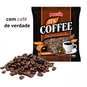 Bala de café it's coffee macia e recheada 500 gr