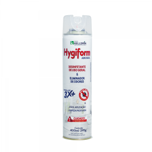 Hygiform desinfetante aerossol eliminador de odores bactericida kit c/ 3