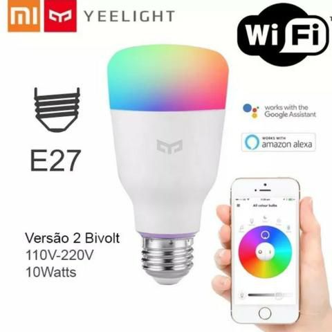 Lâmpada LED Inteligente Xiaomi Yeelight 10W Wifi E27 Bivolt