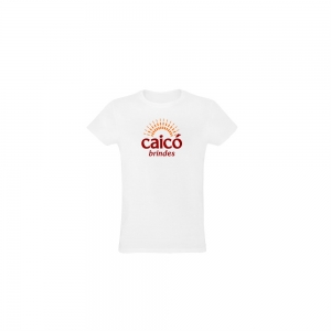 Camiseta Unissex em Malha 100% algodão Personalizada Frente - 30510