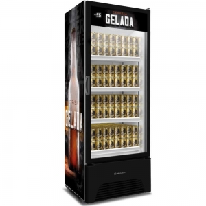 Cervejeira Metalfrio Porta de Vidro 572L VN50AHBE15 127V Preta