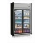 Refrigerador Gelopar Expositor de Bebidas Vertical Com Vidro Duplo 220v Preto