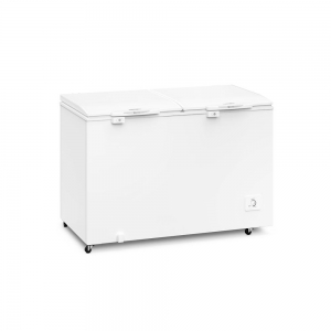Freezer Horizontal Electrolux 400 Litros 2 Portas Função Refrigerador com Cesto Aramado 127v Branco H440