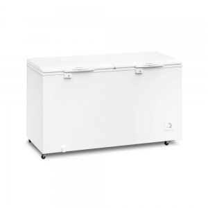 Freezer Horizontal Electrolux 513 Litros 2 Portas Turbo Freezer com Rodízios  Branco 127v H550