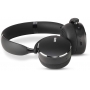 Fone de Ouvido Sem Fio Samsung Headphone Estéreo Bluetooth On Ear AKG Y500 Preto