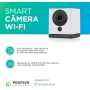 Smart Câmera Wi-Fi Positivo Casa Inteligente 1080p Full HD 15 FPS Áudio Bidirecional, Detecção de movimentos, Visão noturna e Compatível com Alexa Bivolt Branca