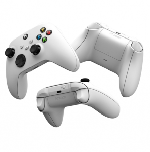 Xbox Series S - Console de jogos com SSD de 512GB com 1 Controle Arquitetura Zen 2 e RDNA 2 da AMD Branco e Preto