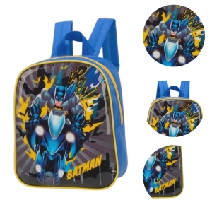 Mochila Escolar Infantil Batman Azul Claro Is36583Bm-Azc