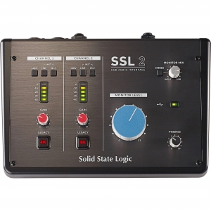 Ssl 2 Solid State Logic - 2x2 Usb Interface De Áudio