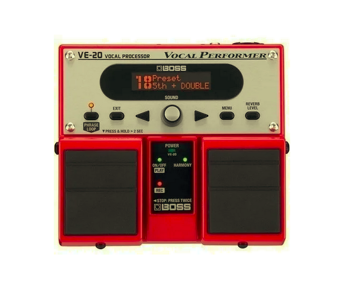Pedal Boss Ve-20 Vocal Processador - Pedal Para Voz
