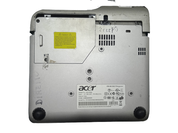 Projetor Acer DSV0502 - PARA RETIRADA DE PEÇAS*