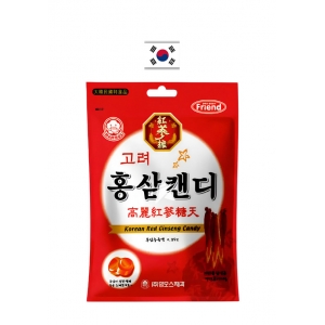 Bala Sabor Ginseng Vermelho 100g Mammos Coréia do Sul