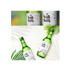 Bebida Alcoólica Sabor Original Soju 360ml Lotte Coréia do Sul