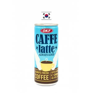 Bebida Composta Adoçada de Café Sabor Latte 240ml Okf Coréia do Sul