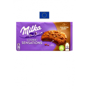 Biscoito de Chocolate com Gotas Ao Leite 156g Milka Eunião Européia