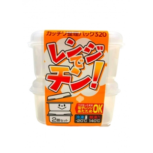 Pote Para Alimentos 320ml 2p K-411 Nakaya Japão