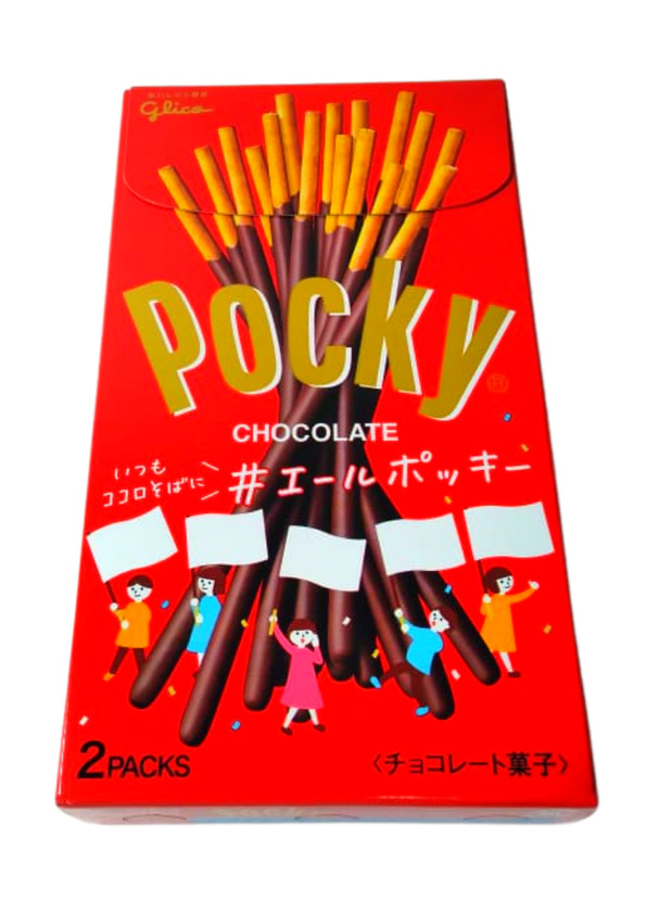 Biscoito com Chocolate Pocky 72g Glico Jap&atilde;o (VENCIMENTO 07/2022)