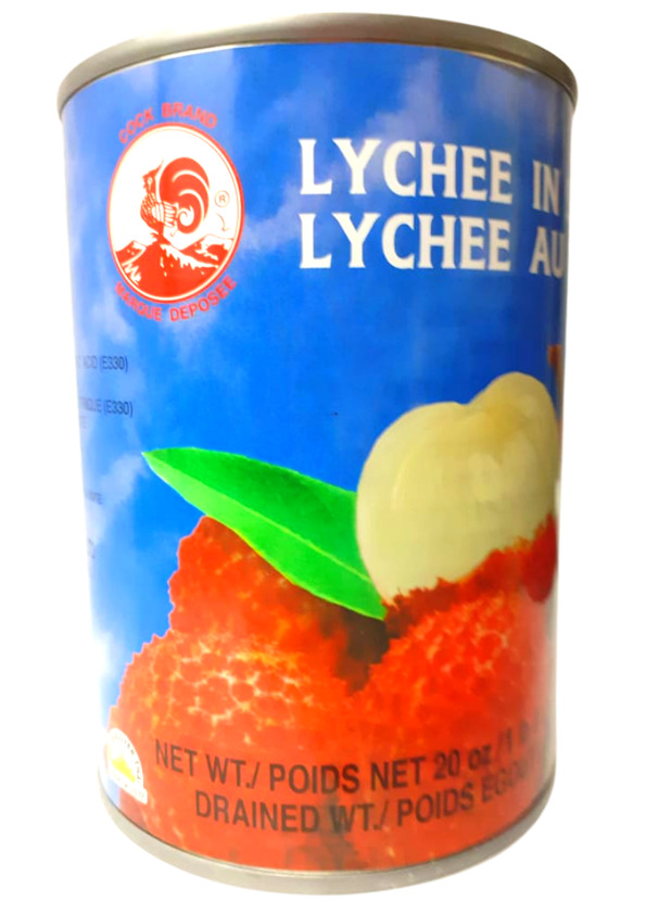 COCK LYCHEE IN SYRUP 230g (VENCIMENTO 07/05/2022)