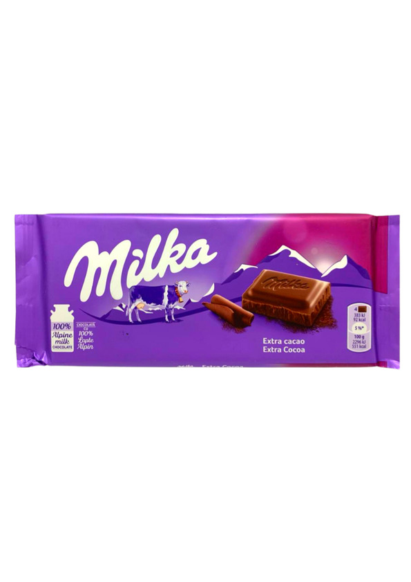 MILKA CHOCOLATE 100g EXTRA COCOA DARK