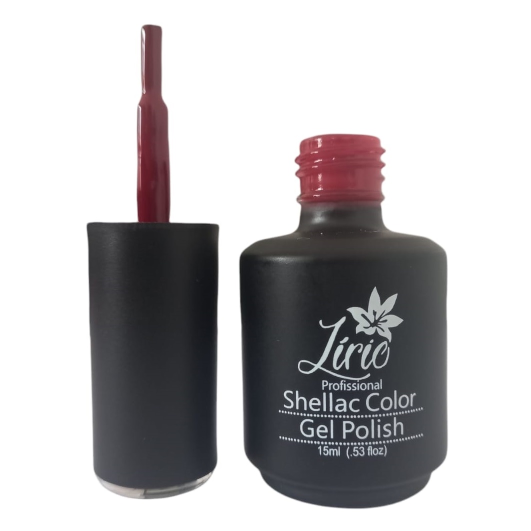 Esmalte Shellac Color - Lirió 15ml - 017 Vermelho