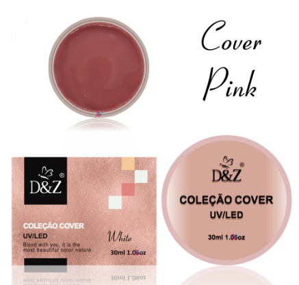 Gel D&Z - Coleção Cover - cor: Cover Pink 30ml