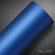 Adesivo Envelopamento Blue Metallic Jateado 0,10x1,38cm - Alltak