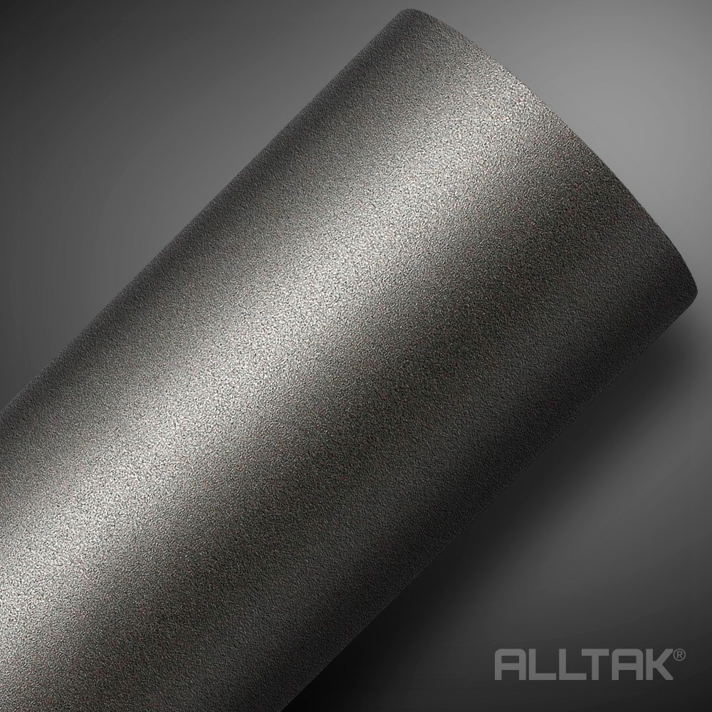 Adesivo Envelopamento Gray Metallic Jateado 0,10x1,38cm - Alltak