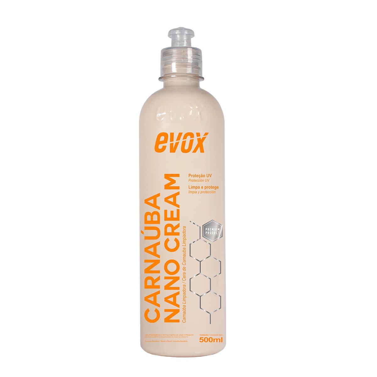 Carnaúba Nano Cream 500ml ( Cera Limpadora) - Evox