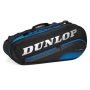 Raqueteira Dunlop FX Performance 8 Térmica Preta e Azul