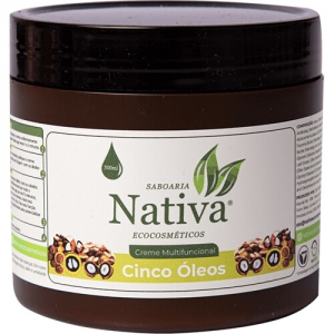Creme Multifuncional Natural - Cinco Óleos - Nativa Eco-Cosméticos
